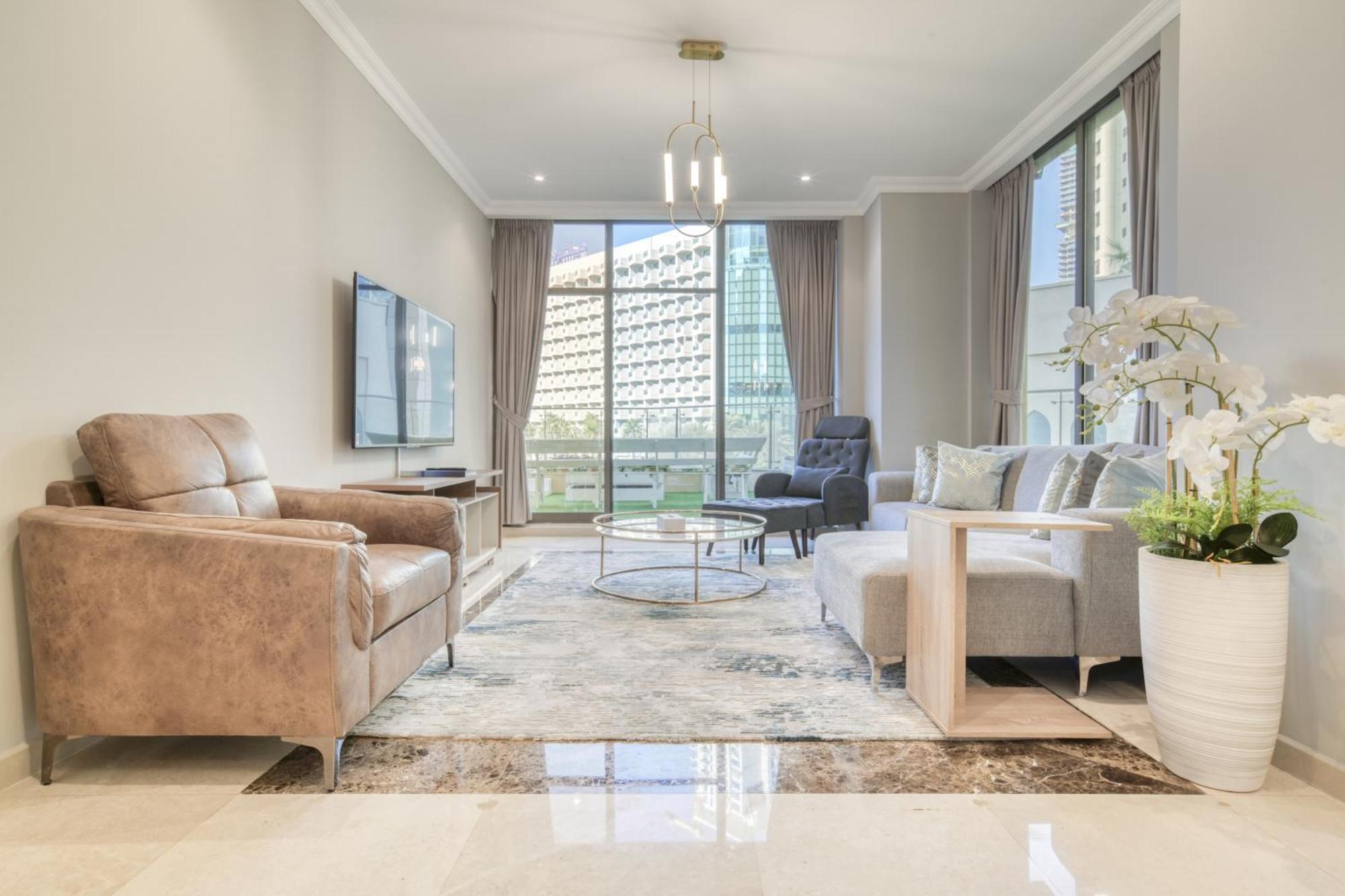 Luxurious 4 Bedroom Duplex With Terrace & Sea View Dubai Esterno foto
