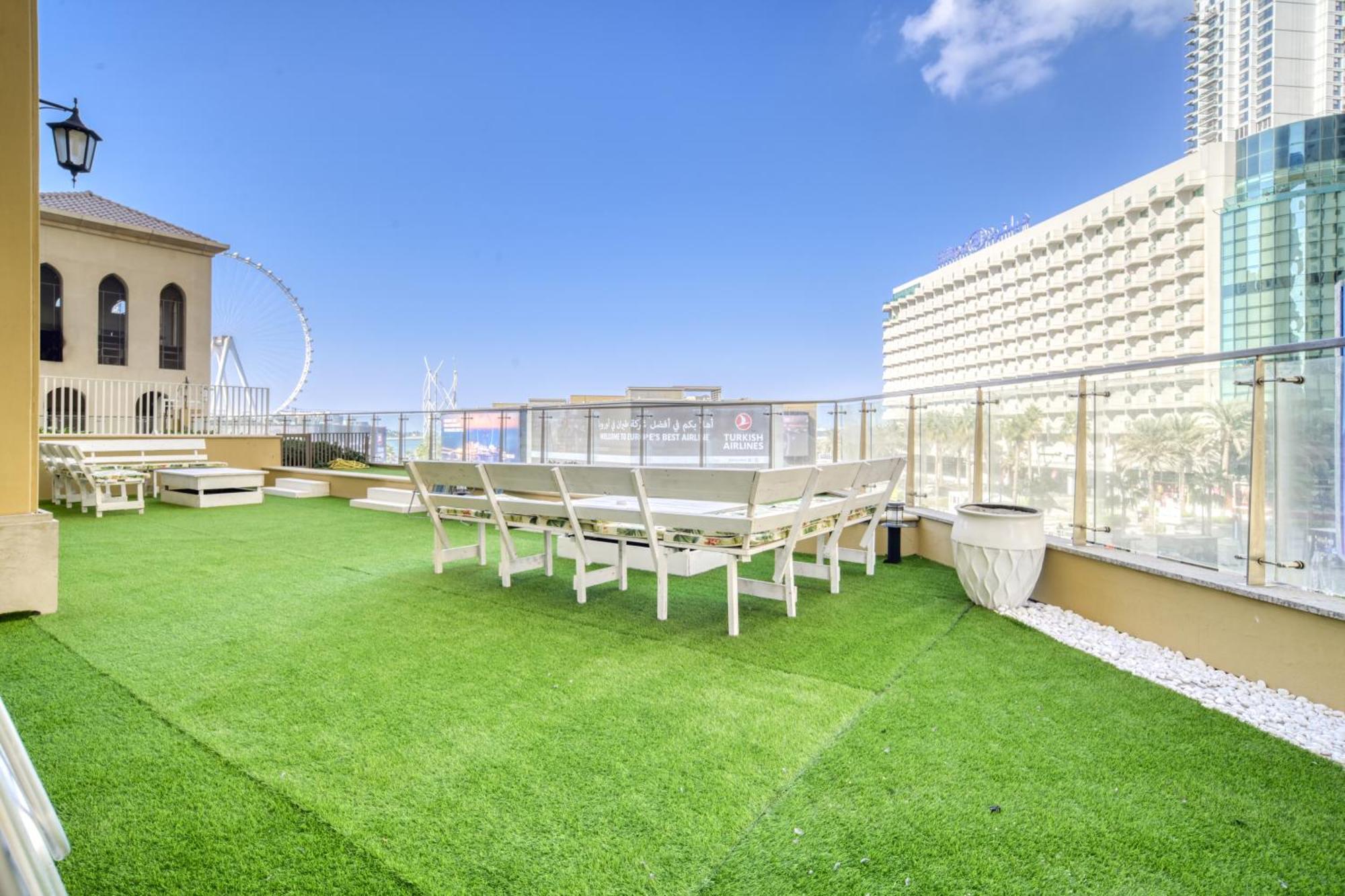 Luxurious 4 Bedroom Duplex With Terrace & Sea View Dubai Esterno foto